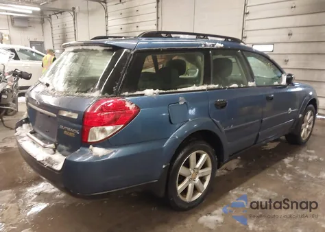 2008 Subaru Outback 2.5I/2.5I L.l. Bean Edition from USA, damaged, VIN 4S4BP61C787316560